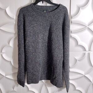 NEW Soft cloth CREWNECK SWEATER IN MARL MERINO JERSEY sz XXL. (88)